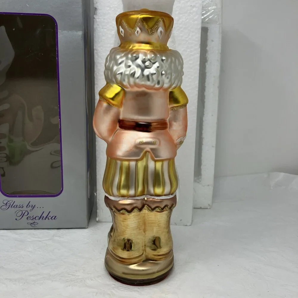 Glass By Peschka vintage hand